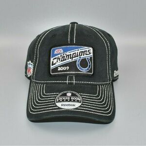 Vintage 2009 Reebok AFC Championship Colts Hat